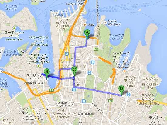 シドニー---Google-マップ